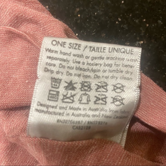 Metalicus salmon top - one size fits all - Picture 4 of 4